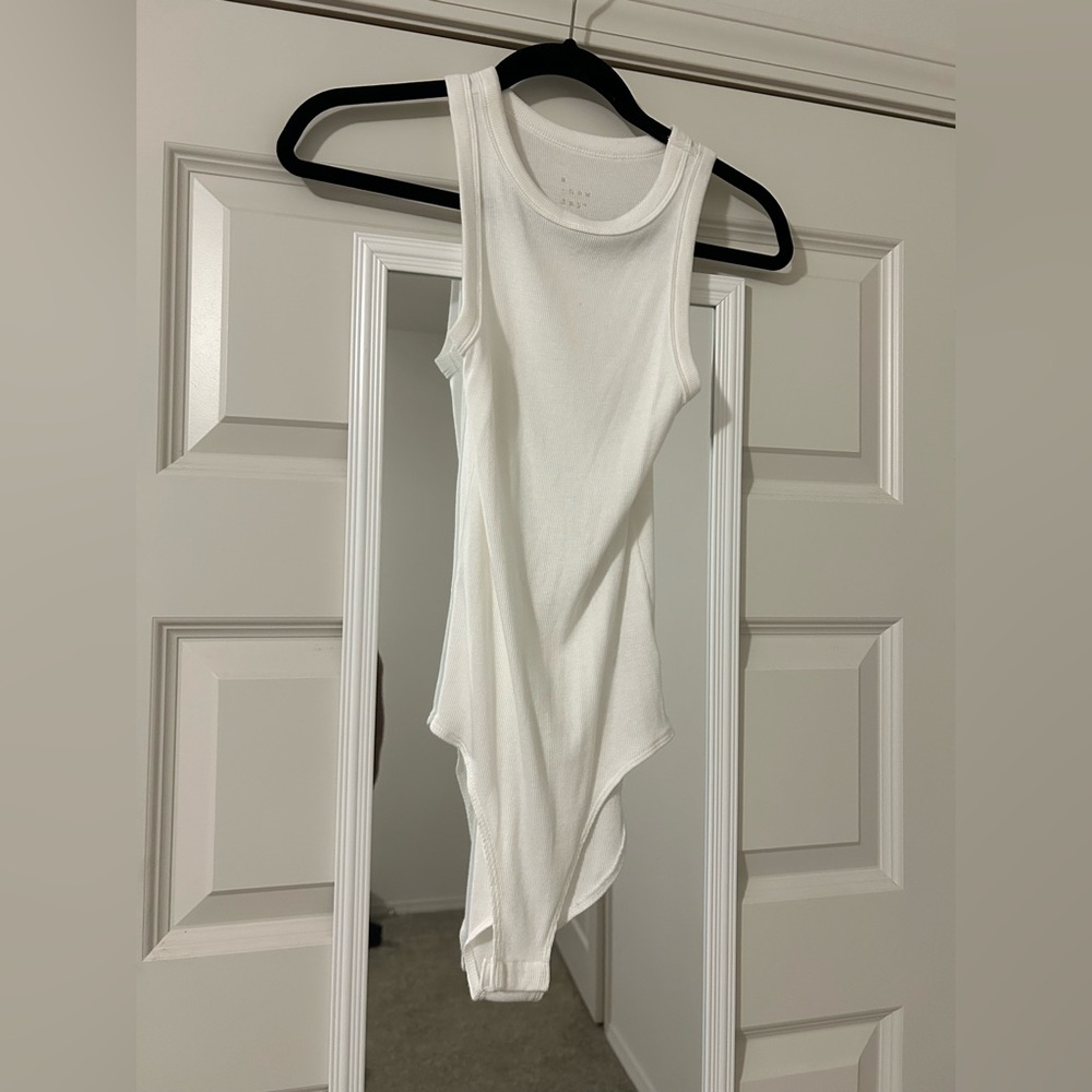 a new day White Sleeveless Bodysuit